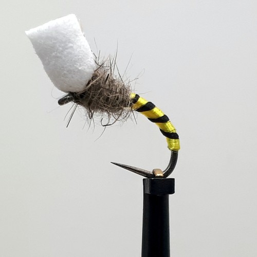 Barbless yellow owl top - x,