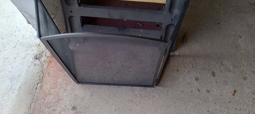 Decorative folding fire screen - fire,