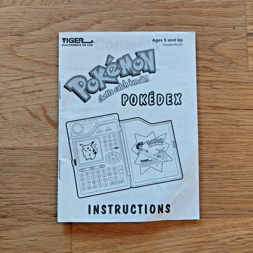 Tiger electronics pokemon - tiger,