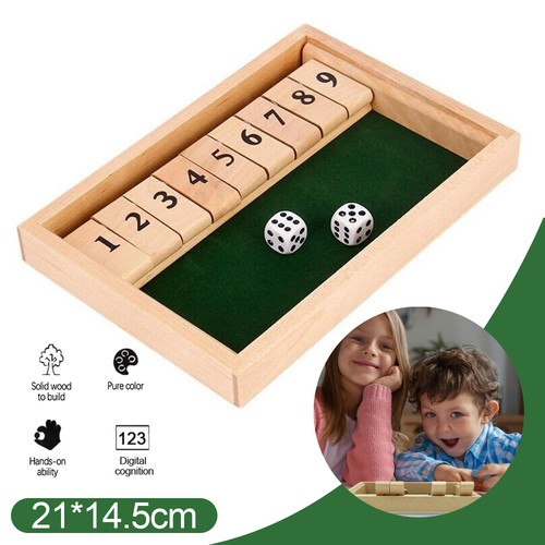 Shut the box game - box,