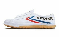 2025 White Chinese Feiyue Canvas Kung Fu Wushu Taichi Tai Ji Shoes Sneakers