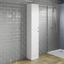Bathroom Cabinet Cupboard Tall Free Standing Tallboy Storage Furniture 1900mm