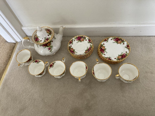 Royal albert old country roses - old,