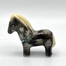 Miniature Vintage Mid-century Modern Ceramic Pony Horse