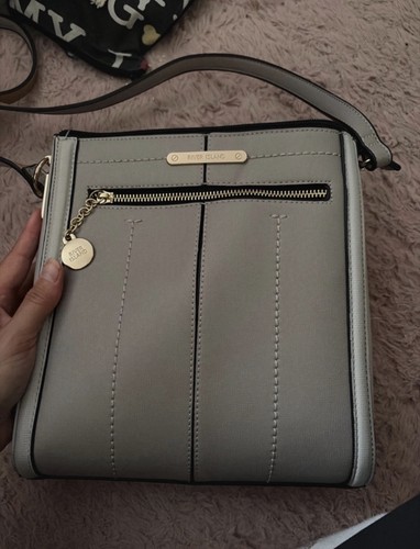 River island grey faux - island, leather