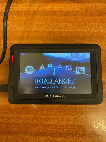 Road angel vantage - road,