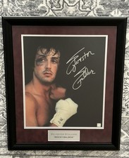 Sylvester Stallone Signed