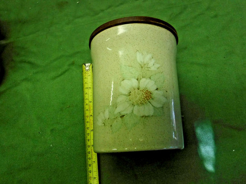 Denby daybreak storage jar - storage,