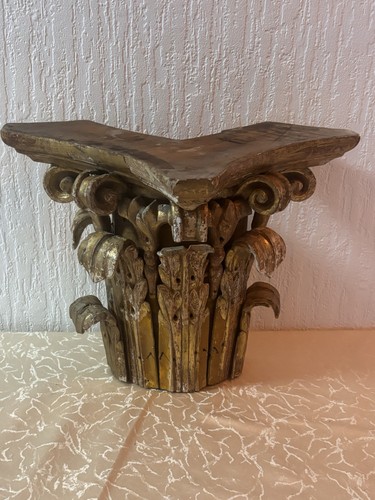 Antique wooden ornament spare - ornament,