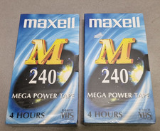 Maxell M 240  VHS Blank Video
