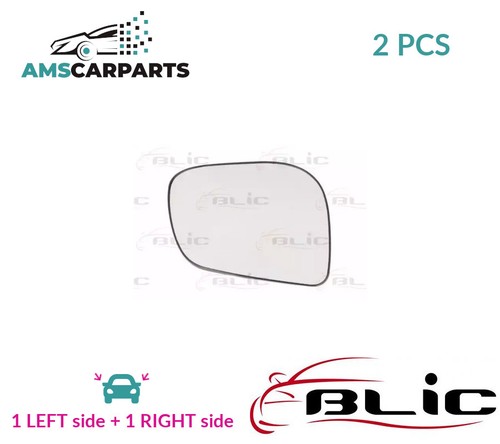Rear view mirror glass pair - view,