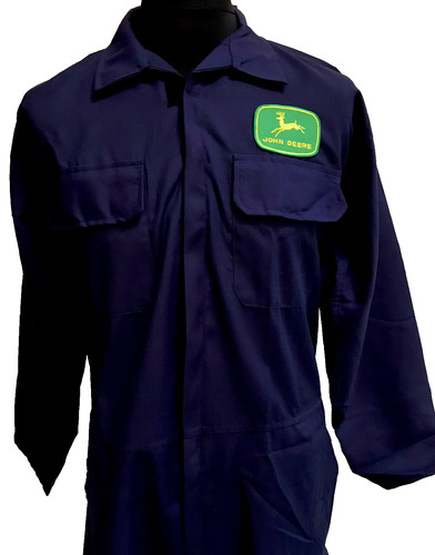 John deere badged zip front - deere,
