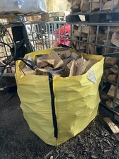BULK BAG KILN DRY HARDWOOD LOGS READY TO BURN FIREWOOD FREELOCALDELIVERY PlsRead