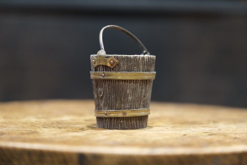 Antique c1900 miniature treen - c1900,