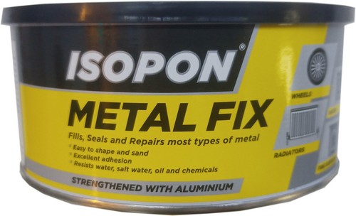 Isopon metal fix - isopon, repair