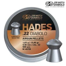 JSB Hades .22 Air Pellets Full