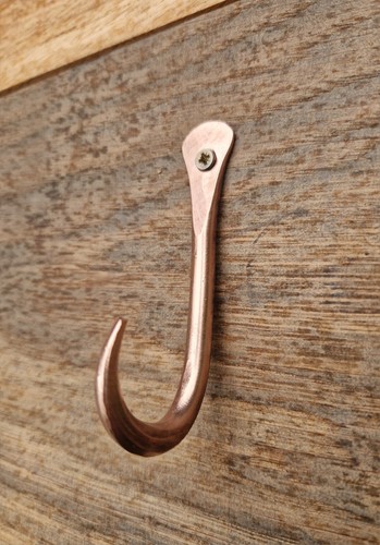 Pure copper hook - copper, blacksmith