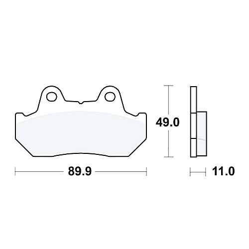 Trw brake pads - brake, standard
