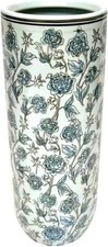 Floral Ceramic Umbrella Stand
