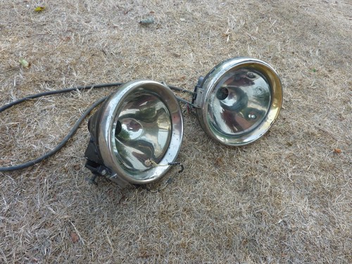 Pair vintage car side - vintage,