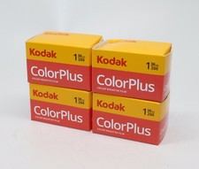Four Kodak ColorPlus - Color Plus 200 35mm 36 Exposures Colour Films 144 photos