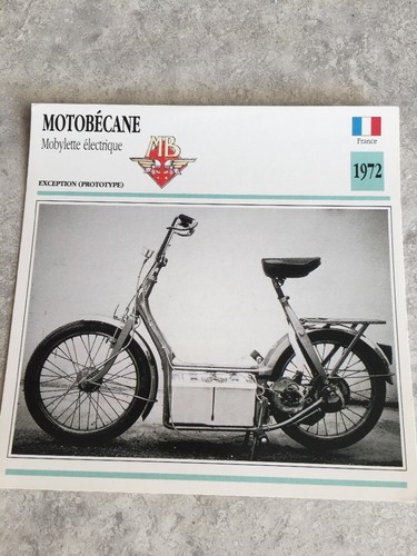 Motobecane electric moped - electric,
