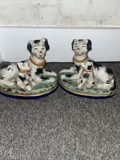 Pair Of Staffordshire Dogs