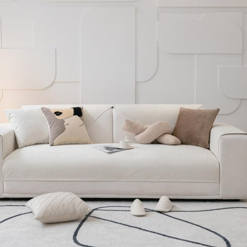 Waterproof sofa cover cream - waterproof,