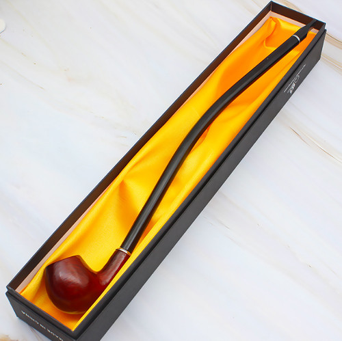 Wooden tobacco smoking - tobacco, pipe
