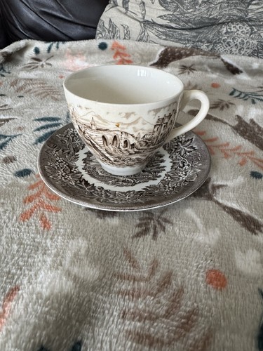 Castles vintage brown - castles,