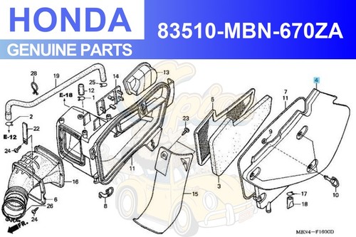 Honda xr650r 2000 2007 genuine - xr650r, 2000-2007