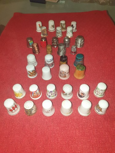 Thimbles 25 porcelain - x,