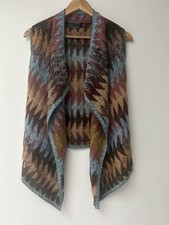 peruvian connection kaffe fassett sweater Vest Gorgeous Colors Small S