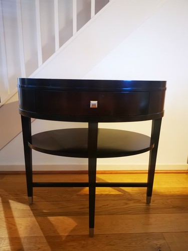 Century chairside table - chairside,
