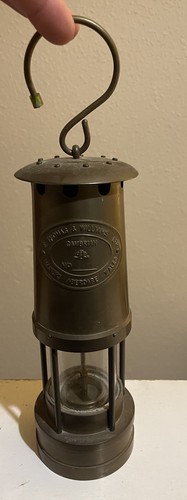 Vintage miners lamp thomas - thomas, &