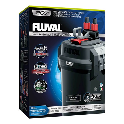 Fluval 207 external filter - fluval,