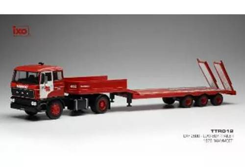 Daf 2800 lowboy trailer - 1/43,