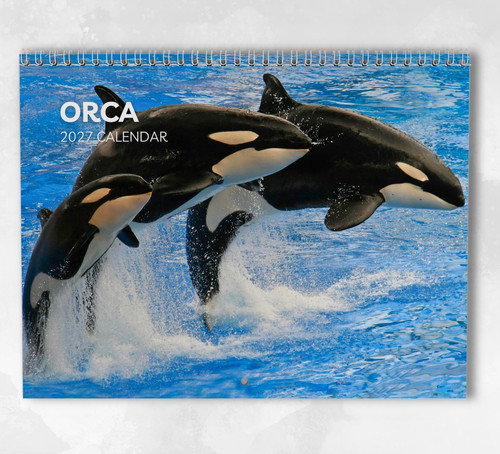 Orca calendar 2027 monthly - 2027:,