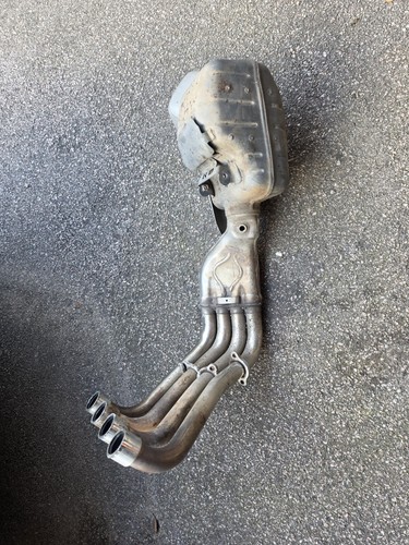 Honda cb650f stock exhaust - stock,
