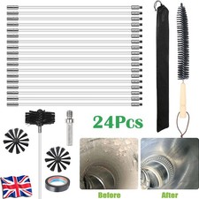 24x Flexible Chimney Sweep Set