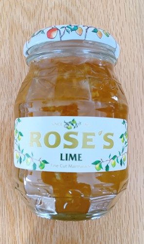Rose lime marmalade 454g - marmalade,