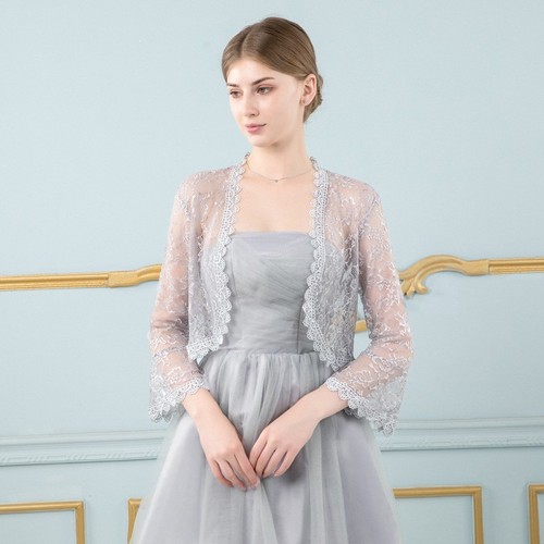 Women lace shawl jacket - women's,