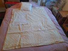 Mothercare beige cotbed 2piece