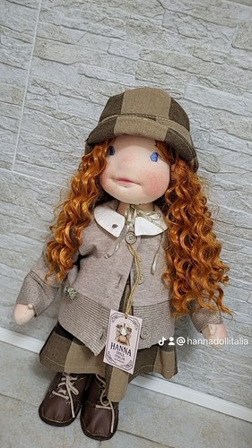 Handmade soft waldorf doll - handmade,