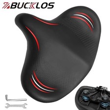 ​BUCKLOS Thicken Widen Bike Saddles Big Bum Seat Mountain MTB Sport Road Bicycle