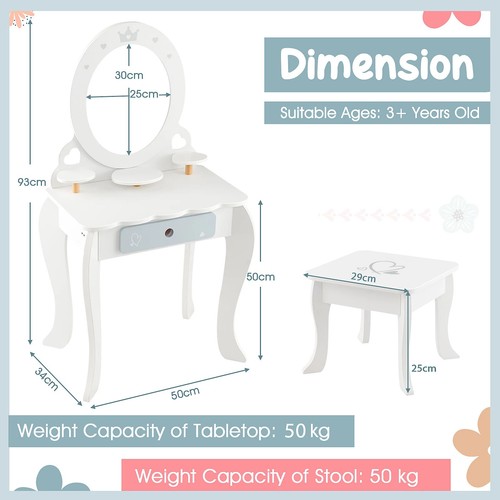 Pretend play vanity set kids - play,