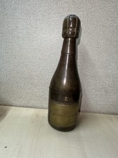 Antique Brass Champagne Bottle