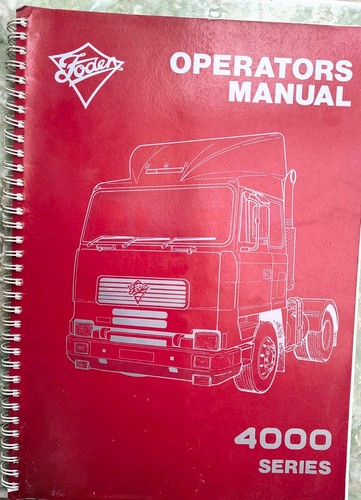 Foden 4000 series truck - 4000,