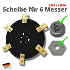 For Worx Landroid L800 L1000 WR147E.1… 6 Blade Knife Plate Knife Disc