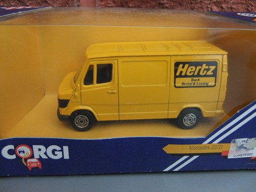 Mercedes benz 207d van corgi - benz,